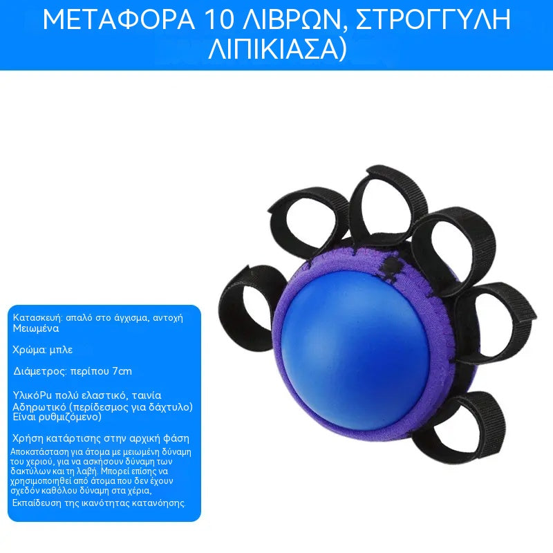Ορθωτικές μπάλες με δακτυλίους στερέωσης για αποκατάσταση δακτύλων και χεριών.