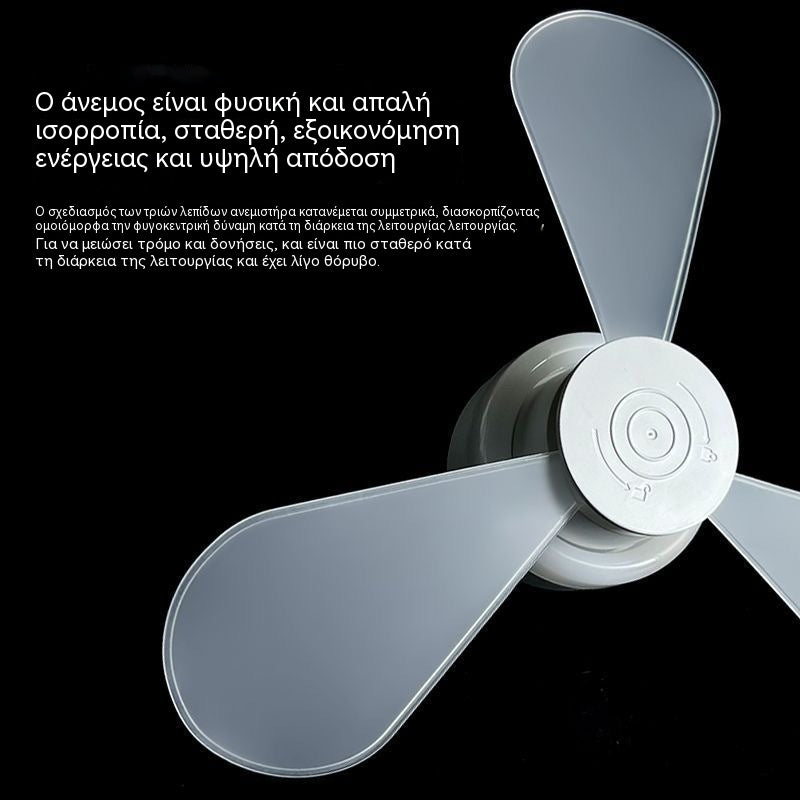 🔥【Επωφεληθείτε από έκπτωση 50% στην παραγγελία σας σήμερα】💡Φωτιστικό με ανεμιστήρα 2 σε 1 με υποδοχή E27.