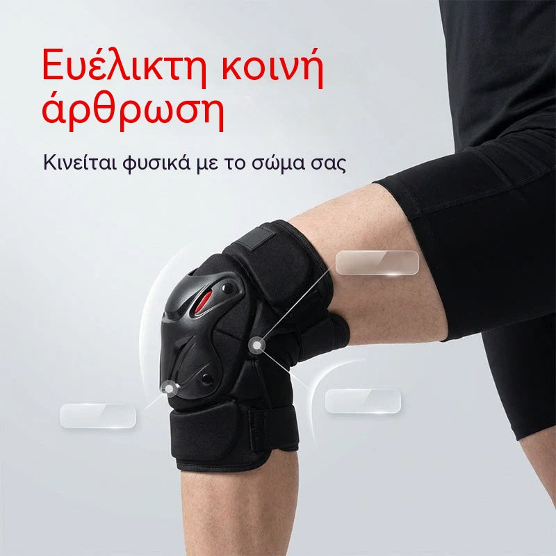 🏍️🛡️ Σετ επιγονατίδων και αγκώνων μοτοσικλέτας – Ανθεκτικά στις κρούσεις, ρυθμιζόμενα λουράκια και αναπνεύσιμη επένδυση – Απαραίτητο για ασφάλεια κατά την οδήγηση, το πατινάζ ή την ποδηλασία 💪