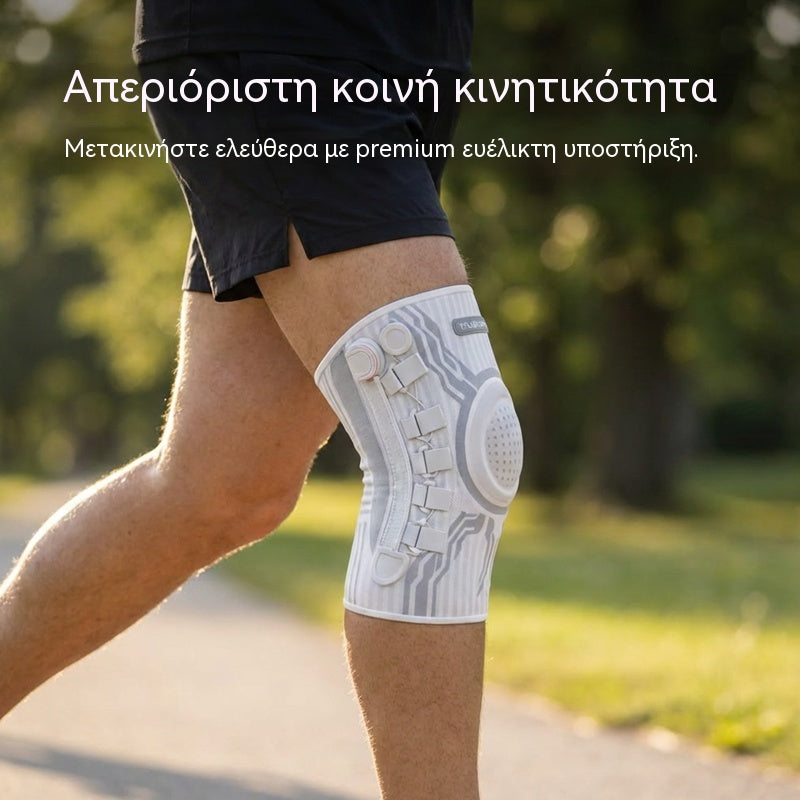❄️ Καλοκαιρινή φρεσκάδα: 50% έκπτωση! 💪 Αθλητική επιγονατίδα με σύστημα σταθερότητας – Αντιολισθητική επιγονατίδα για γυμναστική, τρέξιμο και καθημερινή χρήση