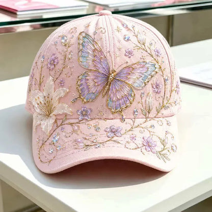 🧢Μοντέρνο καπέλο υψηλής ποιότητας με τρισδιάστατο κέντημα, προστασία από τον ήλιο και σκίαση