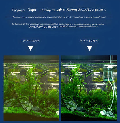 【25W】💦Αθόρυβο ηλεκτρικό φίλτρο ενυδρείου🐟