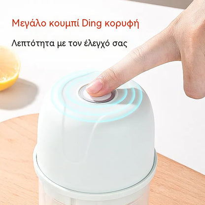 🔥🎁 Νέα Άφιξη – 50% Έκπτωση! 🔥 [2 Τεμάχια] Μίνι Πρέσα Σκόρδου – Ενσωματωμένο δοχείο για άμεση συμπίεση τροφίμων ή ψύξη, μηδενικά απόβλητα 🧄🧊