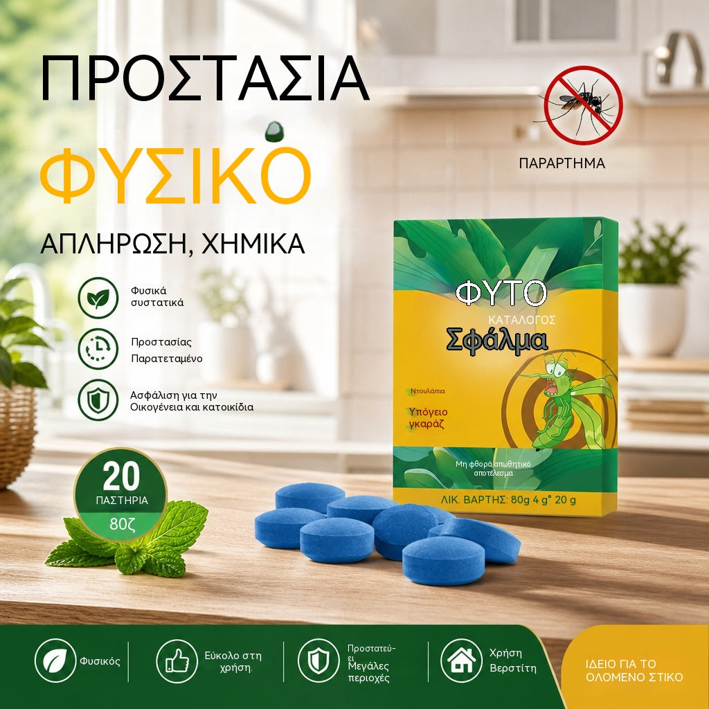 🏠🛡️ 50% ΕΚΠΤΩΣΗ – Πολυχρηστικό Απωθητικό Παρασίτων | Ασφαλές για κατοικίδια και ζώα, μη τοξικό και αποτελεσματικό εντός και εκτός σπιτιού 🐾✅
