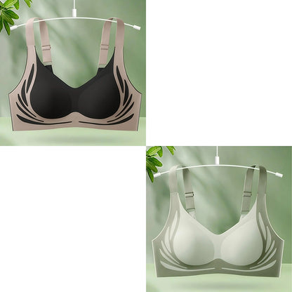 👙【2 balenie】Dámska jednodielna bezdrôtová podprsenka❤️【40-85KG】
