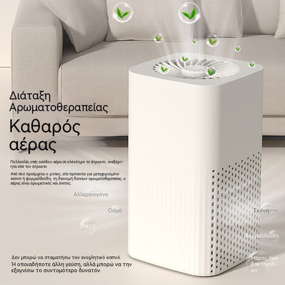 🌀 Καθαριστής αέρα για το σπίτι 🌿 Περιλαμβάνει φίλτρο και ταμπλέτες αρωματοθεραπείας