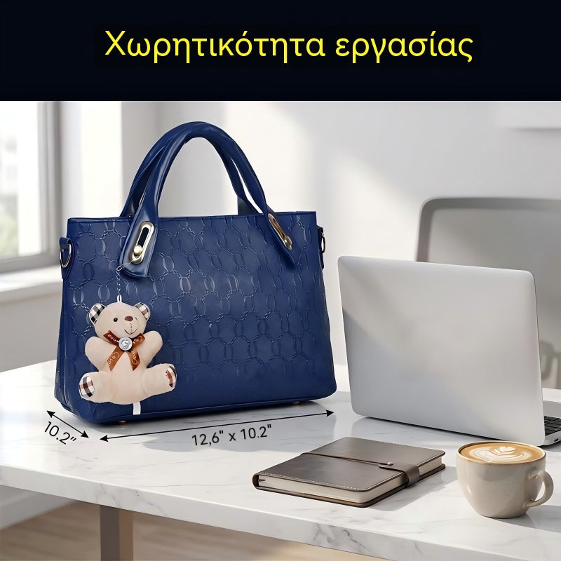 👜 Νέο σετ γυναικείων τσαντών 4 τεμαχίων 2026 | Κομψές και ευέλικτες τσάντες για κάθε μέρα