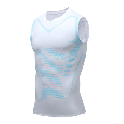 💪 Ανδρικό Ελαστικό Αθλητικό T-Shirt - Στενή Γραμμή, Γρήγορο Στέγνωμα, Αναπνέον