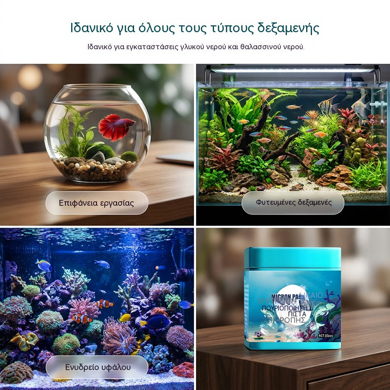 4 κουτιά ⏳Περιορισμένης διάρκειας έκπτωση 50%⏰dΤαμπλέτες καθαρισμού νερού ενυδρείου υψηλής απόδοσης🐟