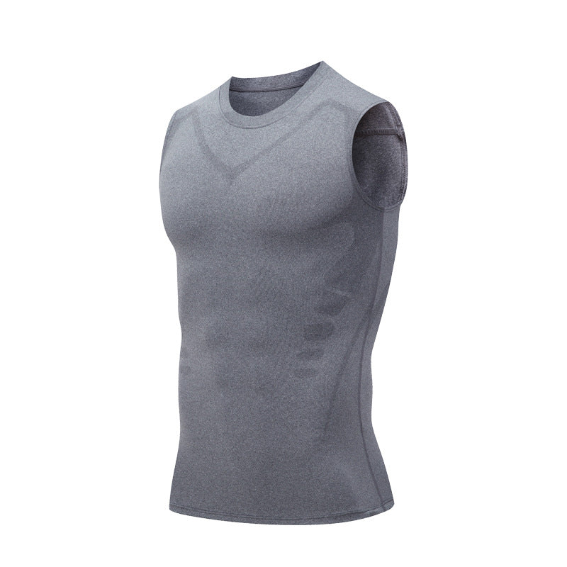 💪 Ανδρικό Ελαστικό Αθλητικό T-Shirt - Στενή Γραμμή, Γρήγορο Στέγνωμα, Αναπνέον