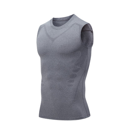💪 Ανδρικό Ελαστικό Αθλητικό T-Shirt - Στενή Γραμμή, Γρήγορο Στέγνωμα, Αναπνέον