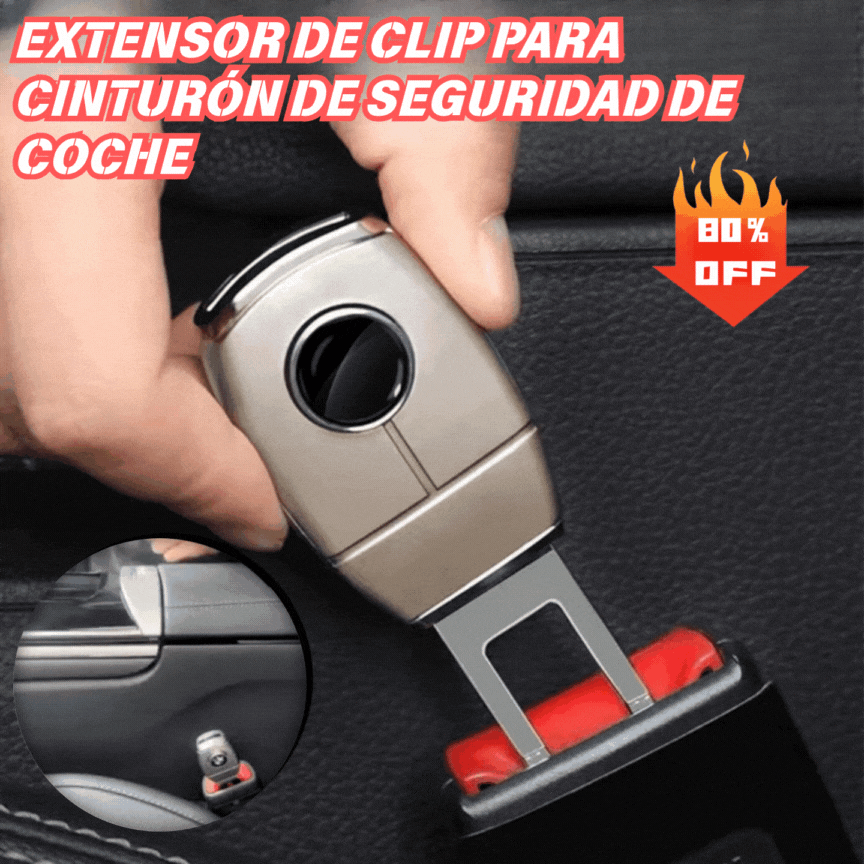 💥💥【Αγοράστε 1 και πάρτε 1 δωρεάν】🚗👍Μεταλλική επέκταση ζώνης ασφαλείας αυτοκινήτου