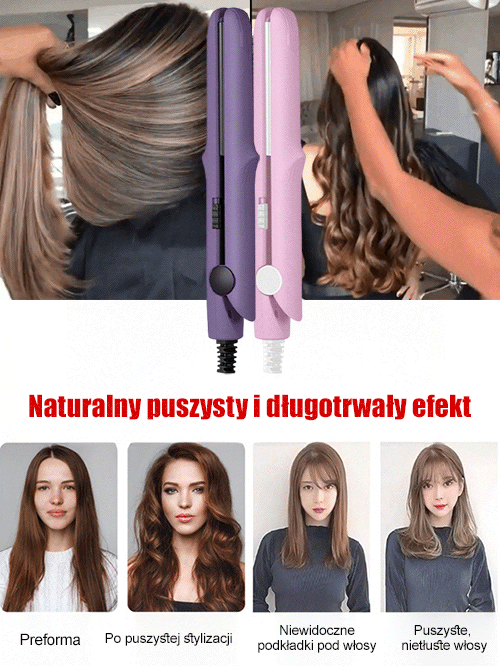 🔥Φορητό σίδερο styling - σίδερο για μπούκλες