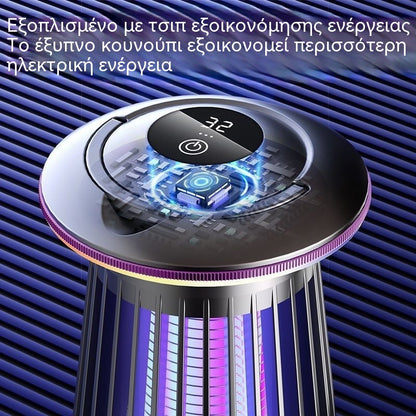 ⚡ Η καλύτερη ηλεκτρική μυγοσκοτώστρα: Μείνετε χωρίς δαγκώματα όλη τη νύχτα! 🌙