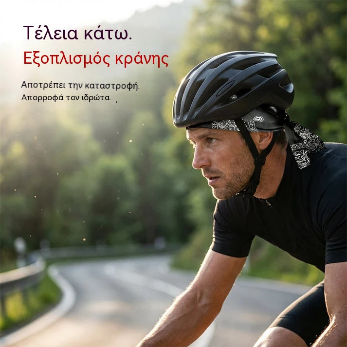【Σετ 6 τεμαχίων】Κλασική μπαντάνα για μοτοσικλετιστές και αθλητές.