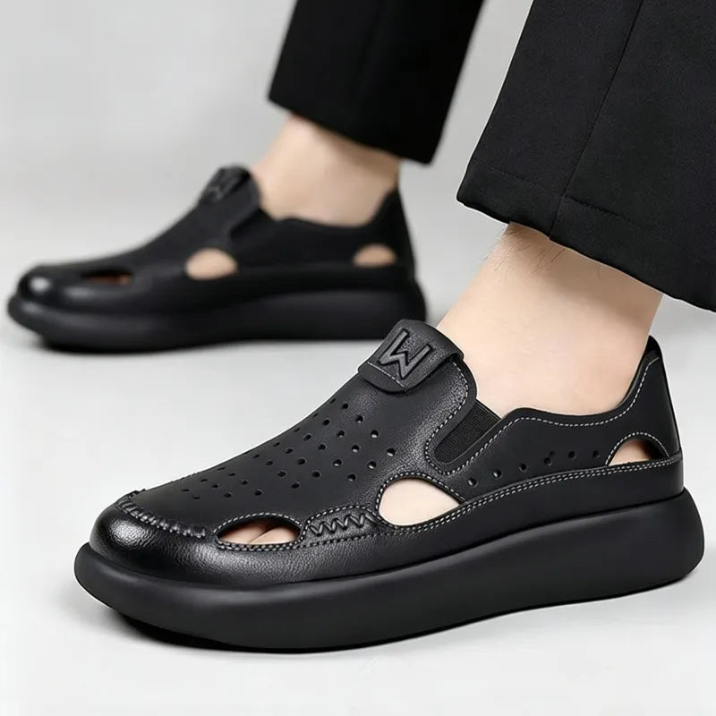 Ανδρικά Casual Loafers με άνοιγμα, χοντρή και μαλακή σόλα κατά της κόπωσης