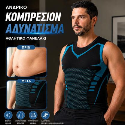 💪 Ανδρικό Ελαστικό Αθλητικό T-Shirt - Στενή Γραμμή, Γρήγορο Στέγνωμα, Αναπνέον