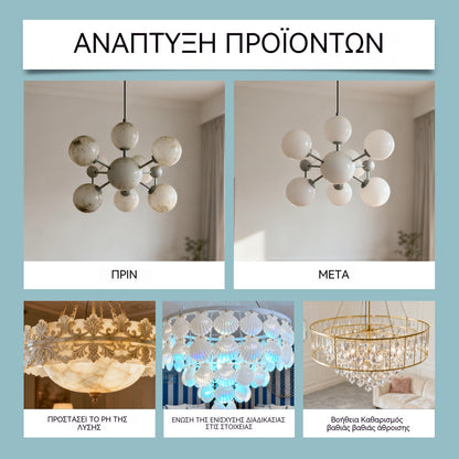 🧴Σπρέι καθαρισμού και συντήρησης πολυελαίων
