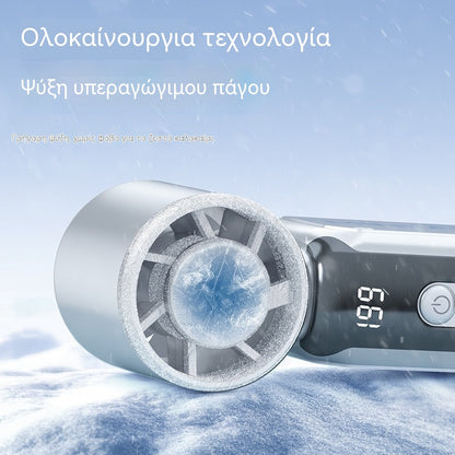 💨❄️50% έκπτωση! Φορητός ανεμιστήρας turbo με λειτουργία ψύξης🌬️