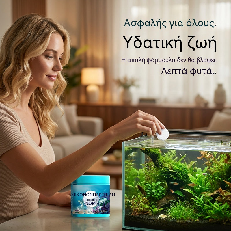 4 κουτιά ⏳Περιορισμένης διάρκειας έκπτωση 50%⏰dΤαμπλέτες καθαρισμού νερού ενυδρείου υψηλής απόδοσης🐟