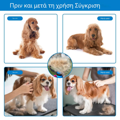 Αγοράστε ένα, πάρτε ένα δωρεάν! 🐾 Επαγγελματικό εργαλείο για την αφαίρεση νεκρών τριχών από σκύλους και γάτες: απαλό, αποτελεσματικό και χωρίς τρίχες στο σπίτι ✨💖