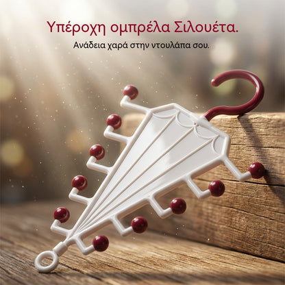 🔥🔥【Συσκευασία 6 τεμαχίων】👔👚Πολυλειτουργικό ράφι με γάντζους σε σχήμα V και δύο πλαϊνά.