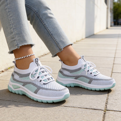✨👟【35-53】Γυναικεία παπούτσια casual με κορδόνια, αναπνεύσιμα και mesh✨