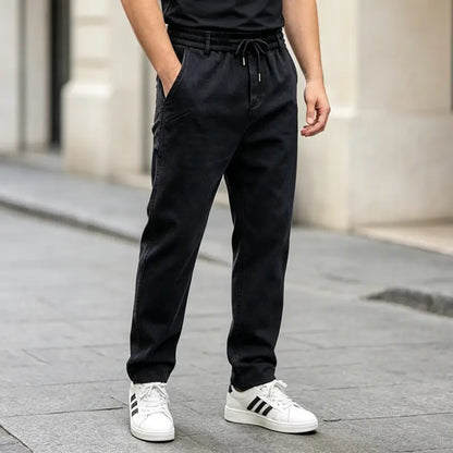 👖【Μεγάλα μεγέθη M-6XL】Μοντέρνα casual παντελόνια με ίσιο κόψιμο και υψηλή ελαστικότητα