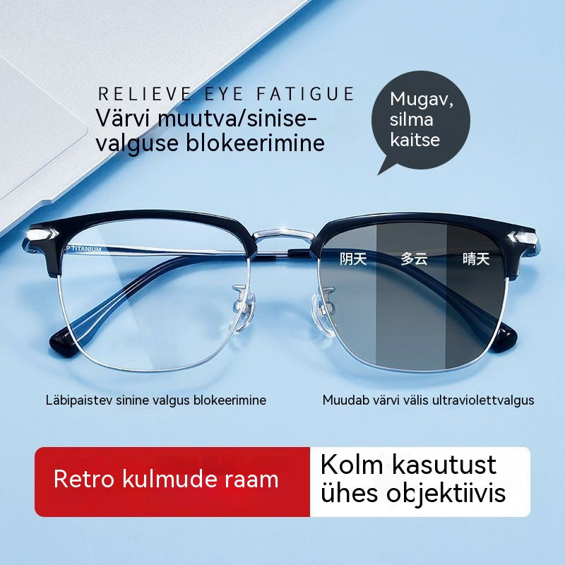 Nutikad prillid automaatse suumiga sinise valguse vastu