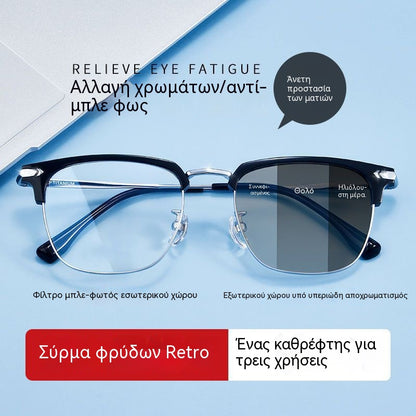 Έξυπνα γυαλιά με αυτόματο ζουμ κατά του μπλε φωτός