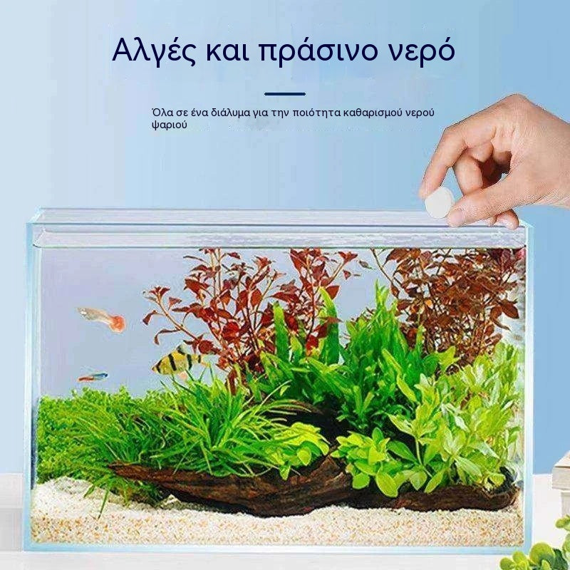 🐠🌿Απομακρυντής Πράσινου Νερού & Βρύων Ενυδρείου