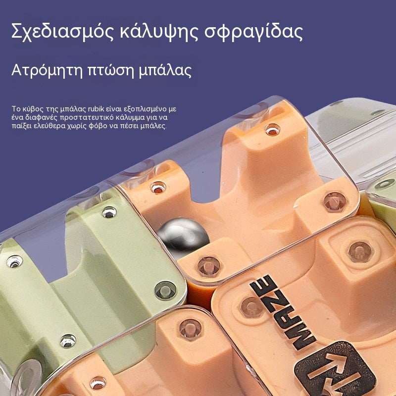 🧒Παλάτι με ρόλερ φαν, κύβος του Ρούμπικ 3x3, μάχη, παιχνίδι παζλ λογικής
