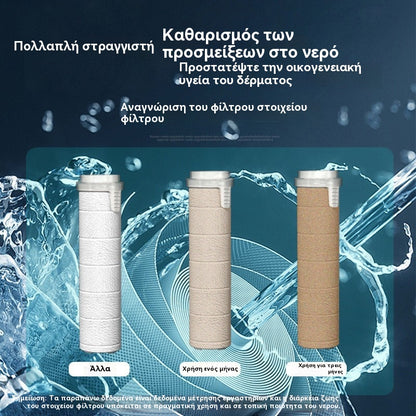 🚿🔥 Πολυλειτουργική κεφαλή ντους μασάζ που ομορφαίνει το δέρμα Περιλαμβάνονται δωρεάν φίλτρα νερού
