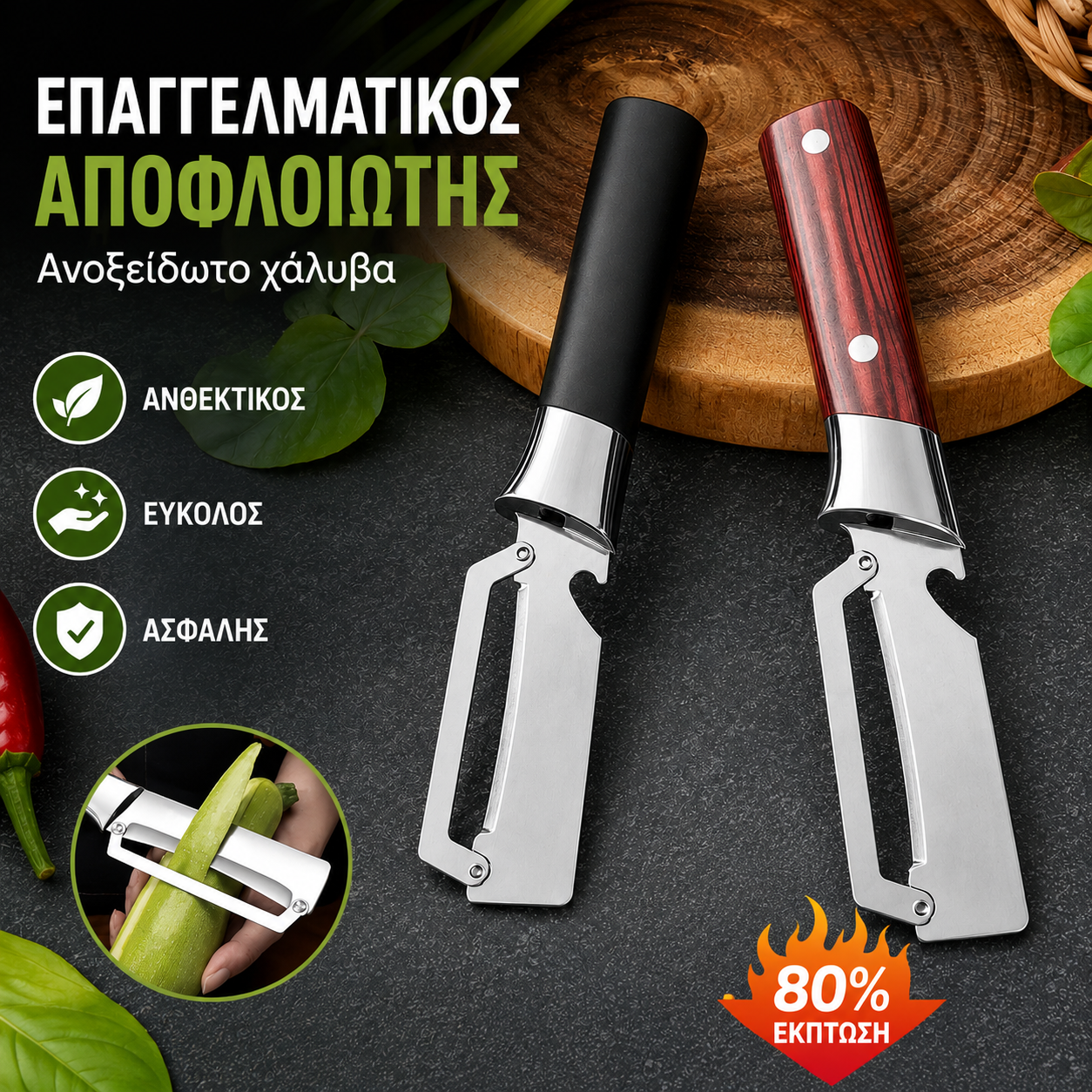 💥Αγοράστε 1, πάρτε 1 δωρεάν💥🔪Πολυλειτουργικός αποφλοιωτής από ανοξείδωτο ατσάλι🧅