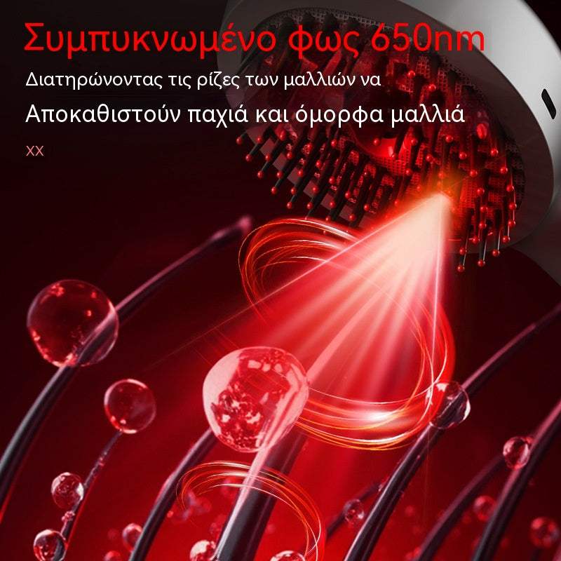 💆‍♀️Χτένα μασάζ με σπρέι χαλαρώνει το τριχωτό της κεφαλής, χτένα μασάζ για styling και περιποίηση μαλλιών για οικιακή χρήση με μασάζ με δόνηση