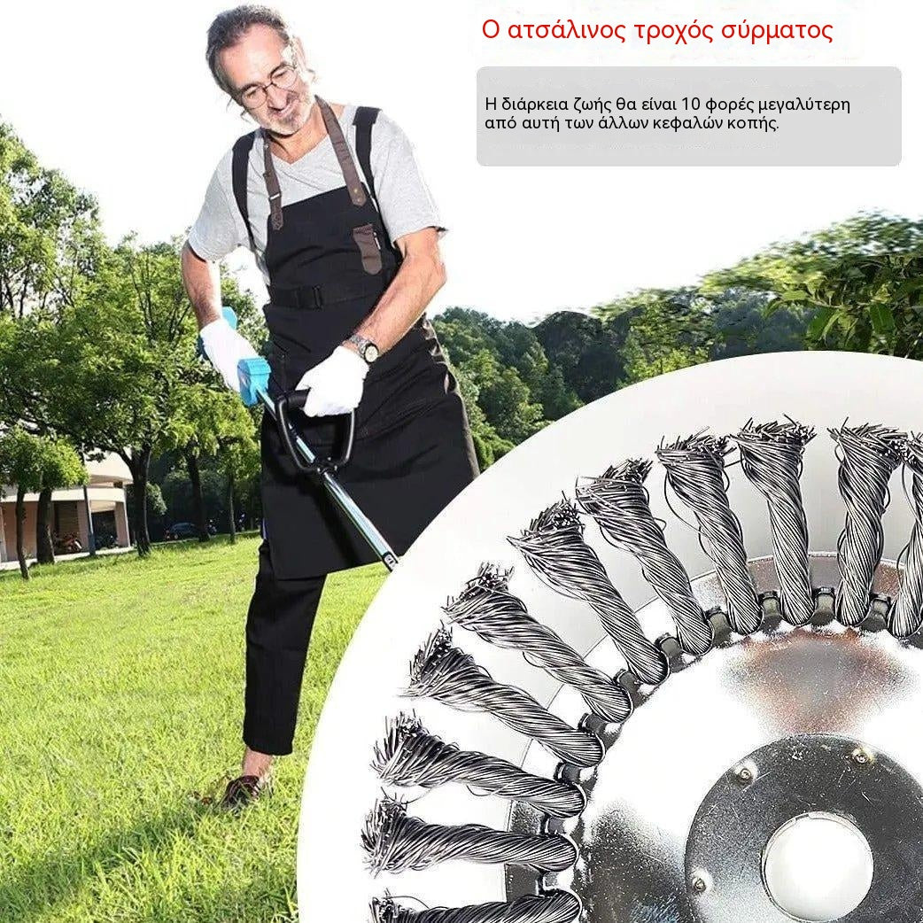 💥🏡Κεφαλή χλοοκοπτικού – Γρήγορη και εύκολη αλλαγή χωρίς εργαλεία, εξαιρετικά συμβατή. Λειτουργία χωρίς μπερδέματα, εξοικονομώντας χρόνο και προσπάθεια. Ιδανική για τη φροντίδα του γκαζόν. 🛠️✅