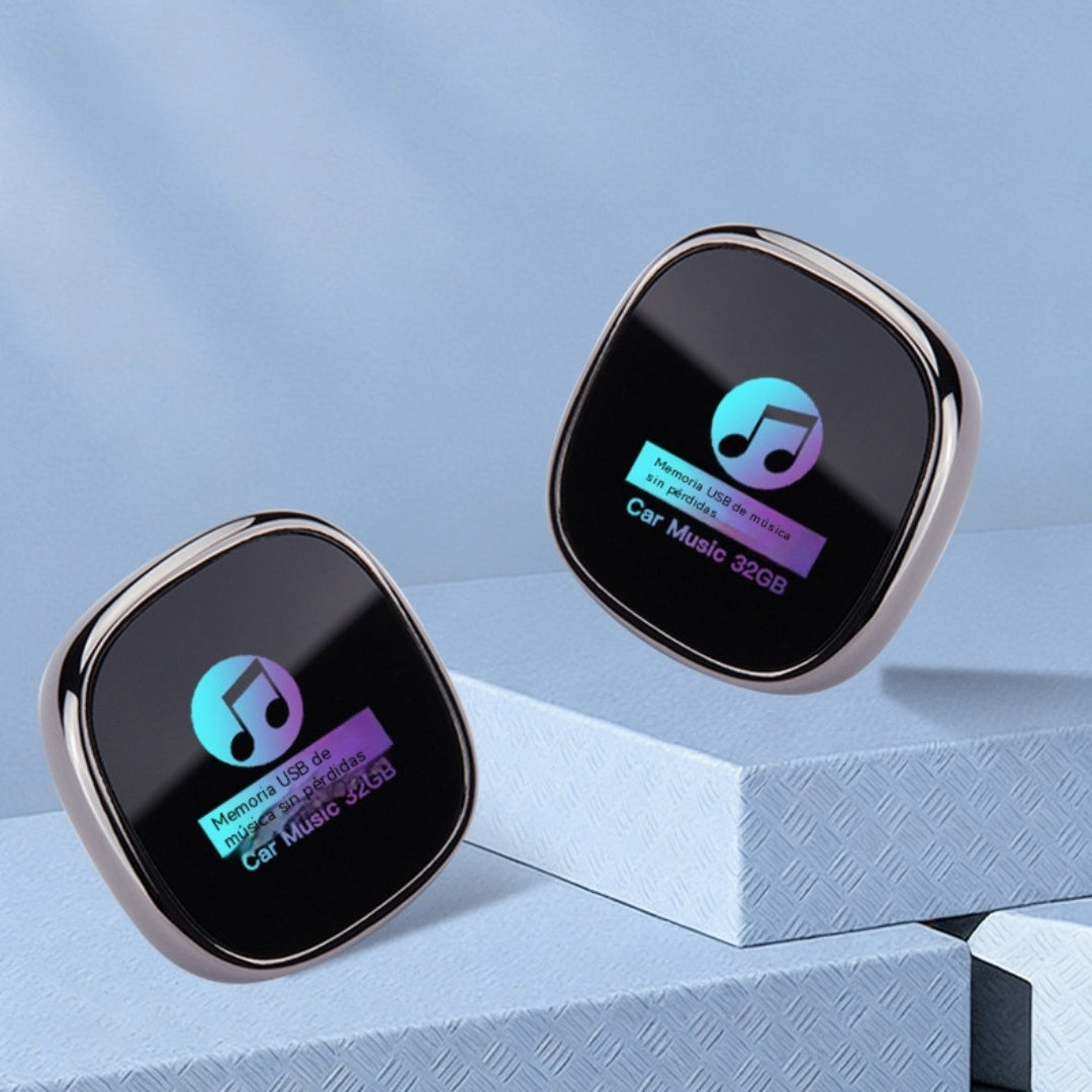 【32G】Μεταλλική μονάδα flash USB 32GB για μουσική αυτοκινήτου με ποιότητα ήχου χωρίς απώλειες【Περιέχει 5000 τραγούδια】