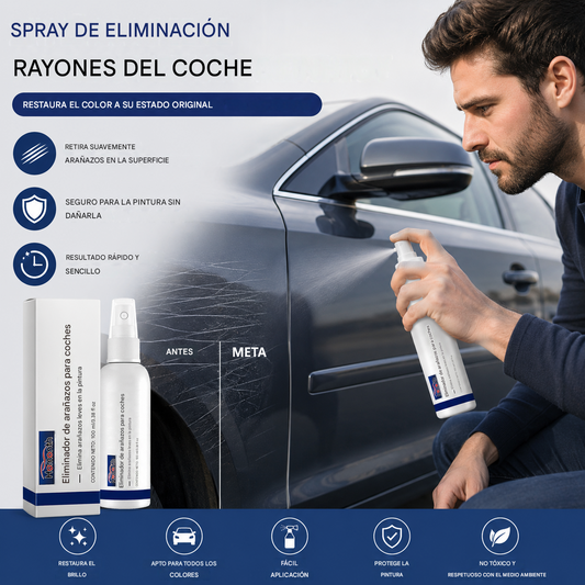 🔥✨【Compra 1 y llévate 1 gratis】Spray reparador de arañazos para pintura de coche🚗