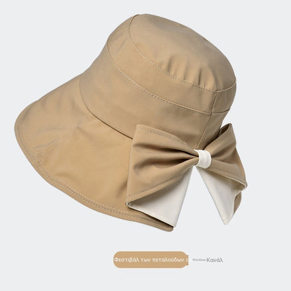 🎀🎀 50% έκπτωση 👒 | Ρετρό καπέλο με φιόγκο: πτυσσόμενο και αναπνεύσιμο, απαραίτητο για το καλοκαίρι.