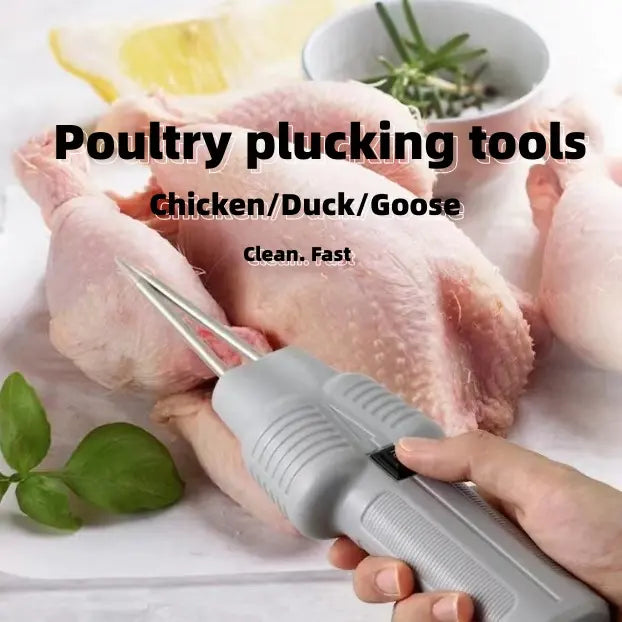 🦆Ηλεκτρική συσκευή για γρήγορη αποτρίχωση πουλερικών