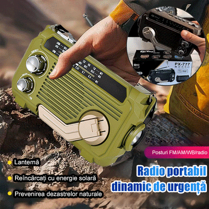 49% OFF💥🏕️Φορητός πολυλειτουργικός φακός ραδιοφώνου AM