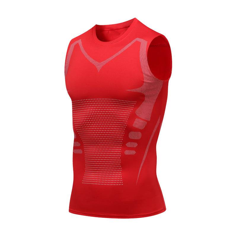 💪 Ανδρικό Ελαστικό Αθλητικό T-Shirt - Στενή Γραμμή, Γρήγορο Στέγνωμα, Αναπνέον