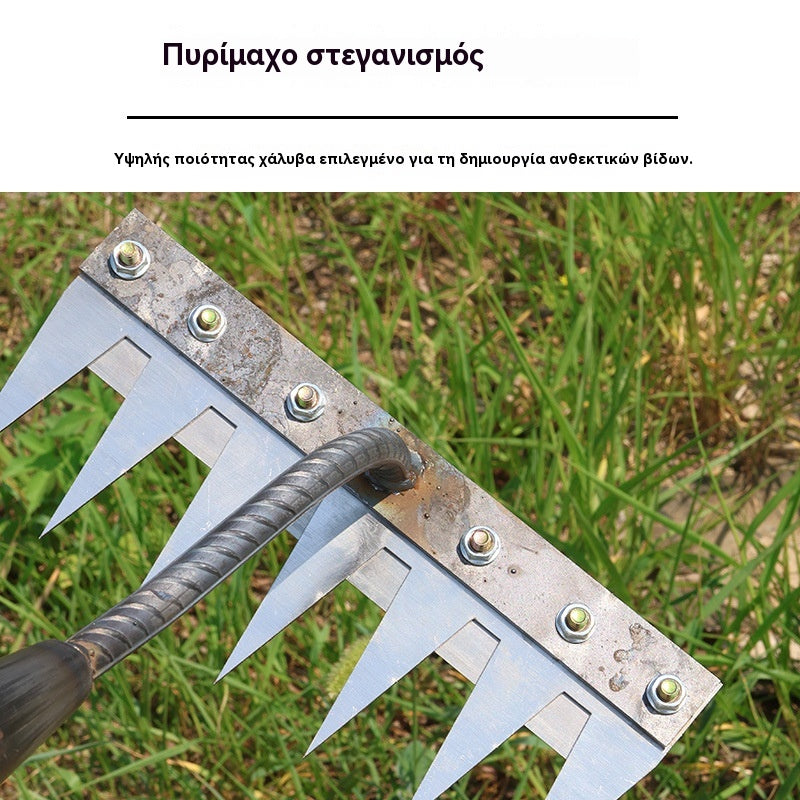 💥 ⛏️🌱 Τσάπες και τσουγκράνες που χρησιμοποιούνται για γεωργικό σκάψιμο, φύτευση λαχανικών και χαλάρωση του εδάφους.