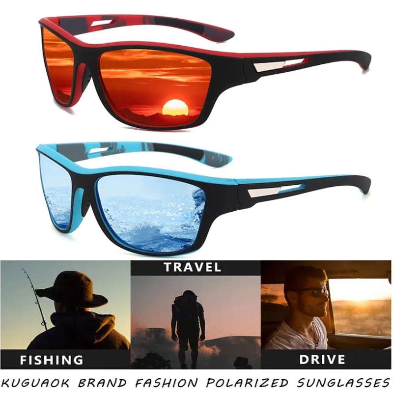 🚵‍♂️😎 【50% έκπτωση 🔥】🕶⚡ Ανδρικά αθλητικά γυαλιά ηλίου, πολωτικά, με καθρέφτη, μοντέρνα και ανθεκτικά στη σκόνη, ιδανικά για ποδηλασία σε εξωτερικούς χώρους