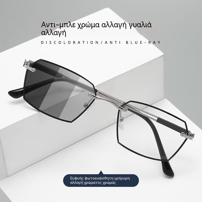✨🕶Νέα φωτοχρωμικά έξυπνα γυαλιά με φίλτρο μπλε φωτός, unisex