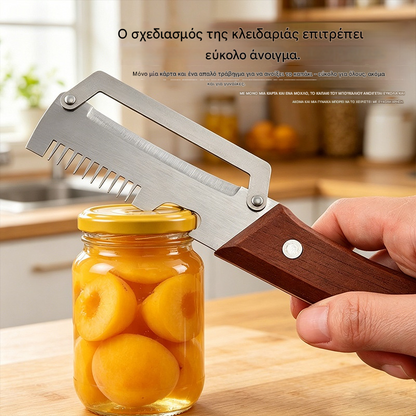 ✅Αγοράστε 1, πάρτε 1 δωρεάν (δύο τεμάχια)🧅🔪 Πολυλειτουργικός αποφλοιωτής κουζίνας 3 σε 1: Ξεφλουδίζει, ψιλοκόβει λαχανικά, κόβει κρέας, ανοίγει μπουκάλια! 🔥