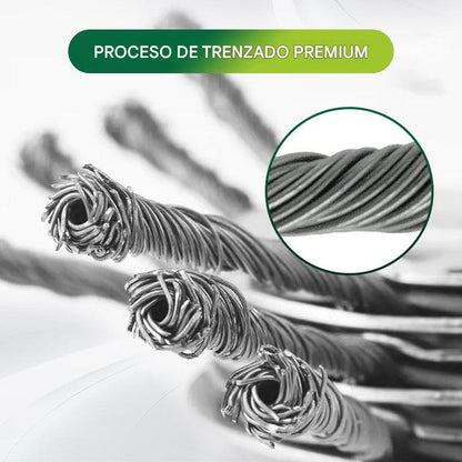 【Compra 1 y llévate 1 gratis：2 piezas】 Cabezal de corte reemplazable para cortacésped/desbrozadora - cabezal de corte de acero para cortar césped 🌿✂️⚙️