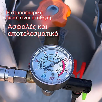 👍👍Τροποποιημένο μανόμετρο φιάλης υγραερίου. Αντλία αέρα και εργαλεία επισκευής ελαστικών. Μικροσκοπική εξωτερική βαλβίδα πυροσβεστήρα υψηλής πίεσης. [Μηνιαίες πωλήσεις: 999+]