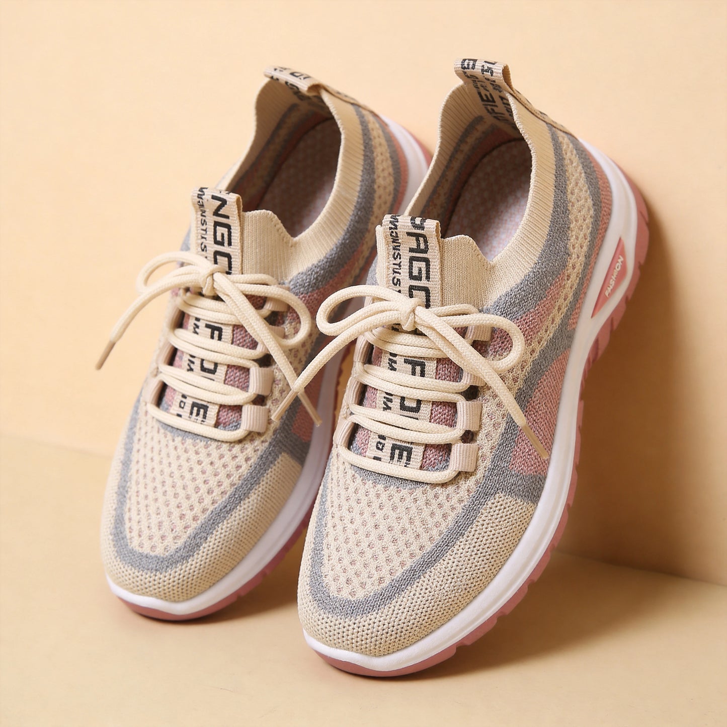 ✨👟【35-53】Γυναικεία παπούτσια casual με κορδόνια, αναπνεύσιμα και mesh✨