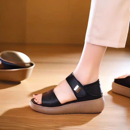 🥰【35-40】Νέα casual σανδάλια με μαλακή σόλα και αντιολισθητικό τακούνι του 2025